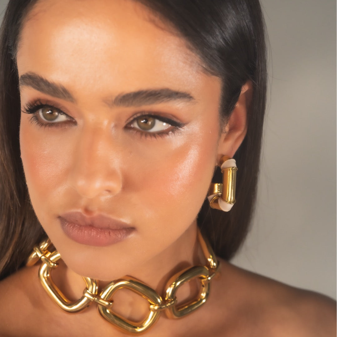 SQUARE HOOPS DIAMOND S