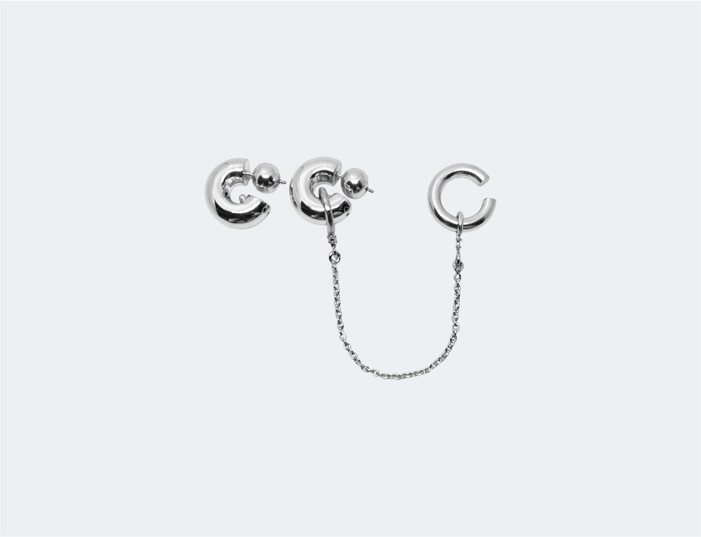 CHUNKY CHAIN + EARCUFF