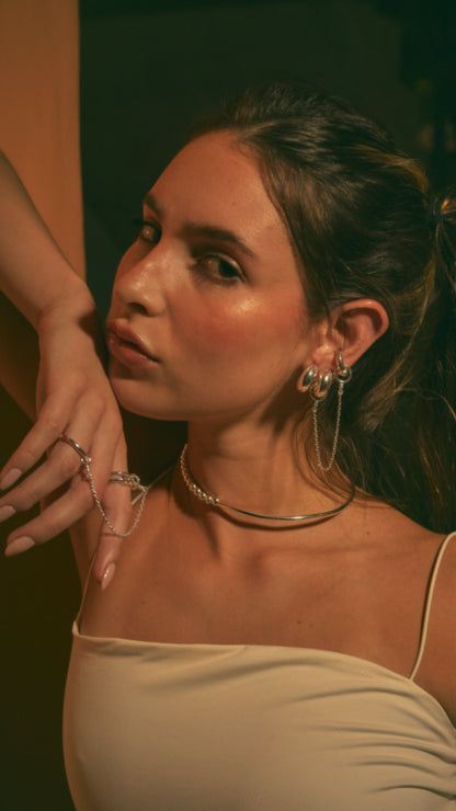 CHUNKY CHAIN + EARCUFF