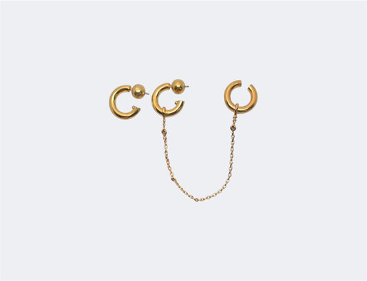 SLIM CHAIN + EARCUFF